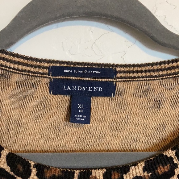 Animal print cotton sweater - Picture 5 of 8